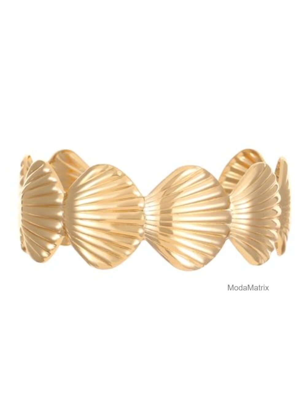 Starfish Open Cuff Bangle Bracelet for Women Sea Shell Statement Jewelry
